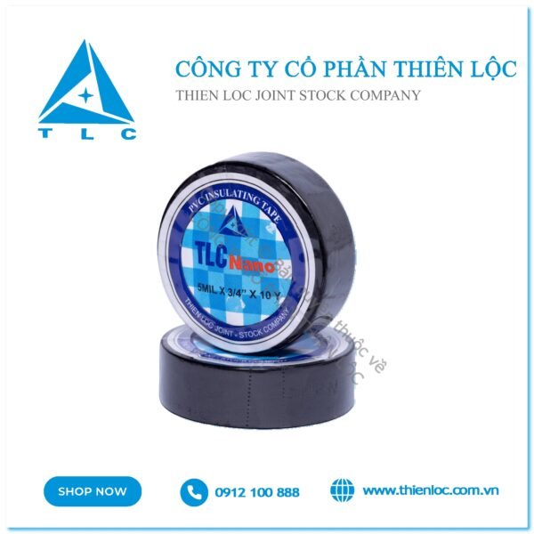 Băng cách điện TLC Nano 30Y (Đen)